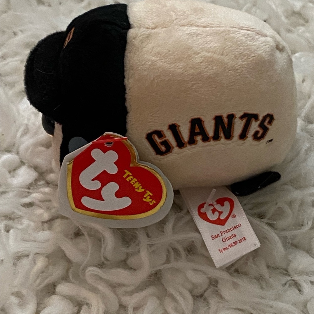 TY Beanie Boos Teeny Tys Stackable Plush San Fransisco giants